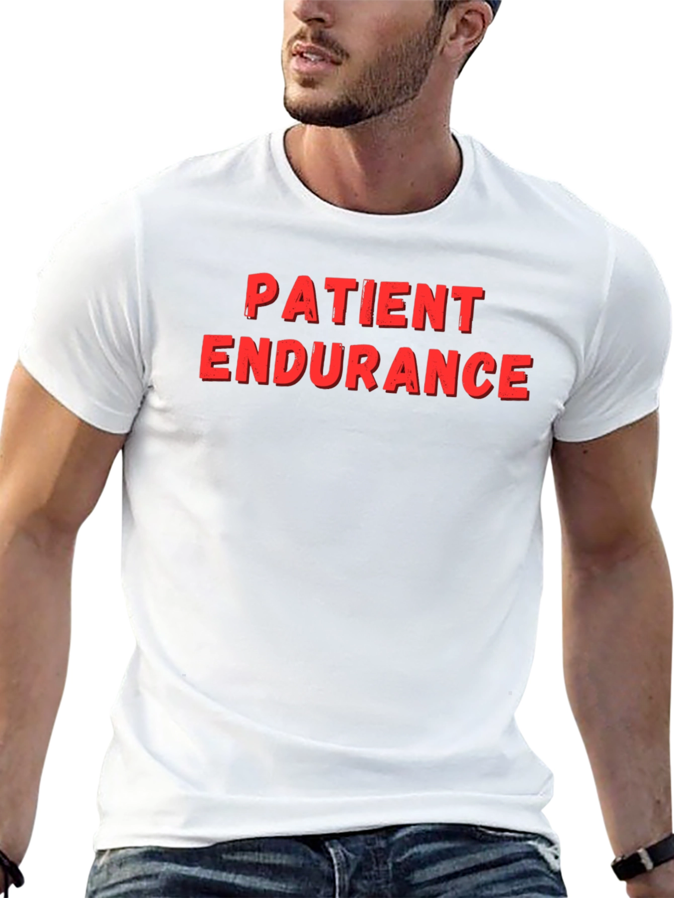 Patient Endurance Black Graphic Tee