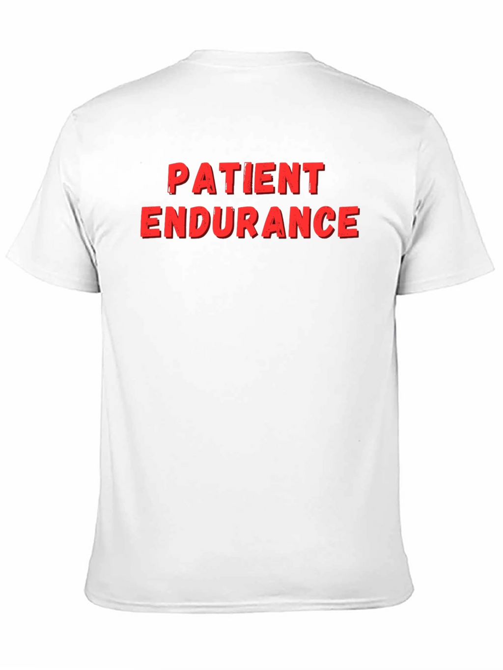 Patient Endurance Black Graphic Tee