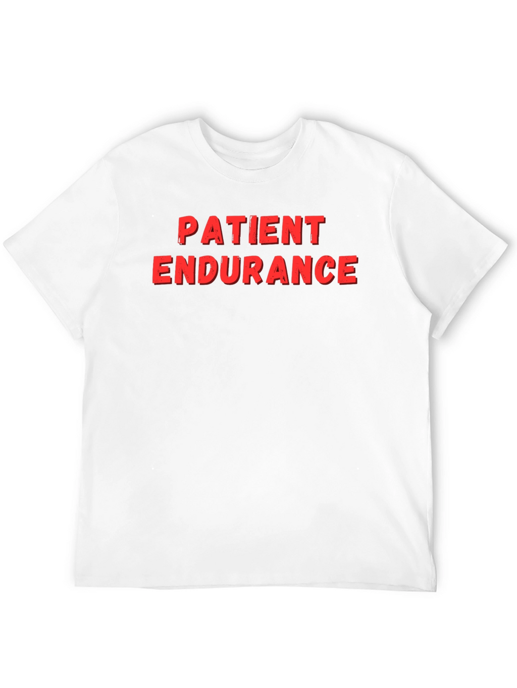 Patient Endurance Black Graphic Tee