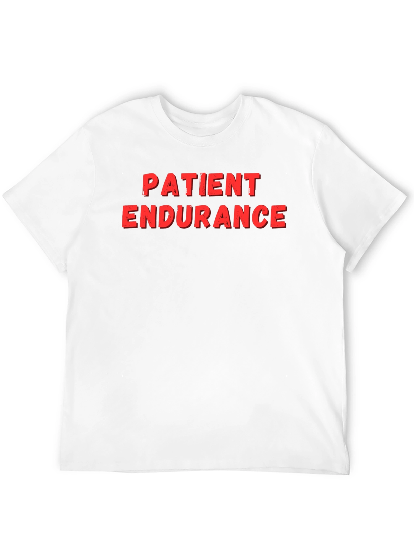 Patient Endurance Black Graphic Tee