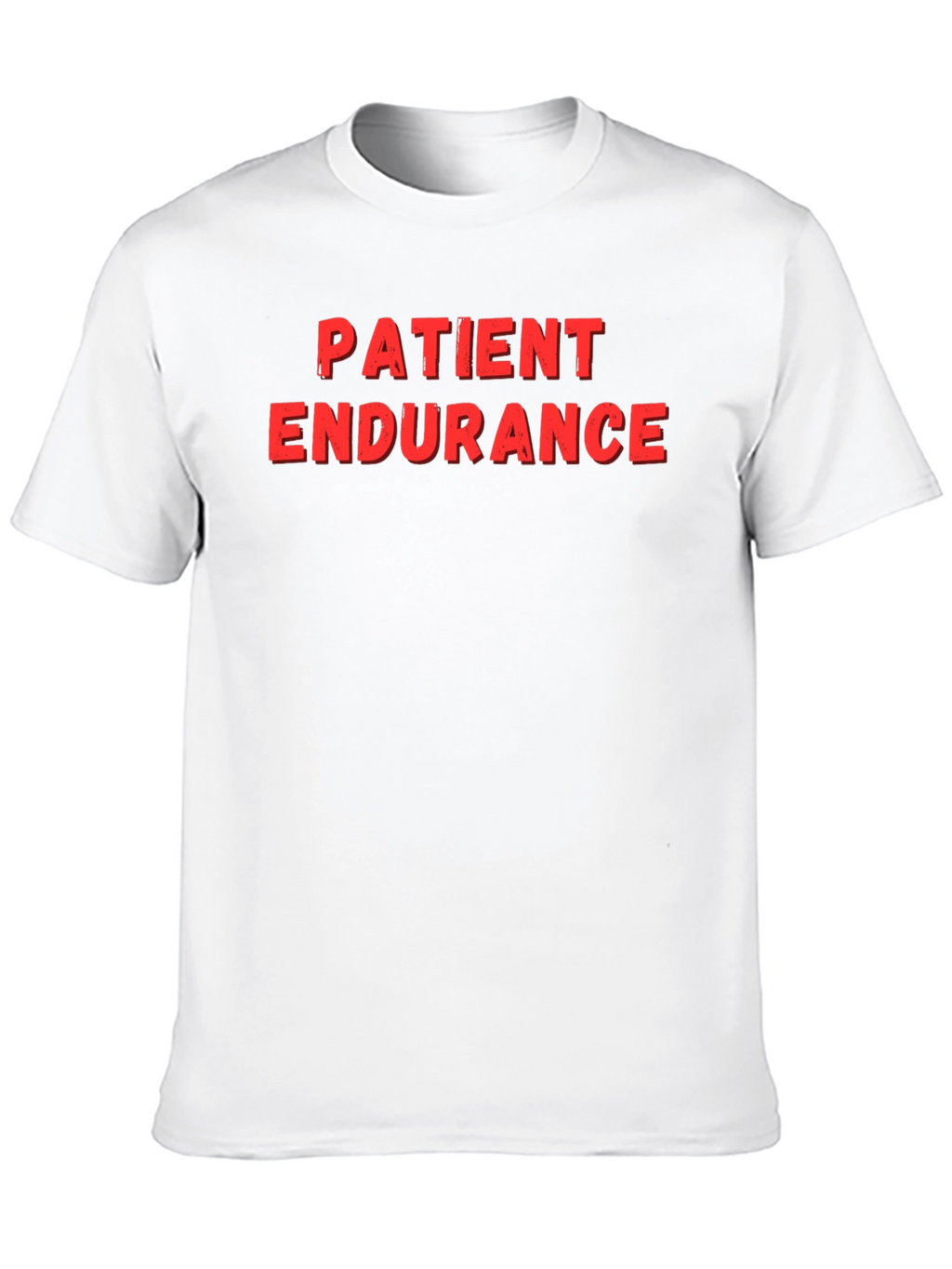 Patient Endurance Black Graphic Tee