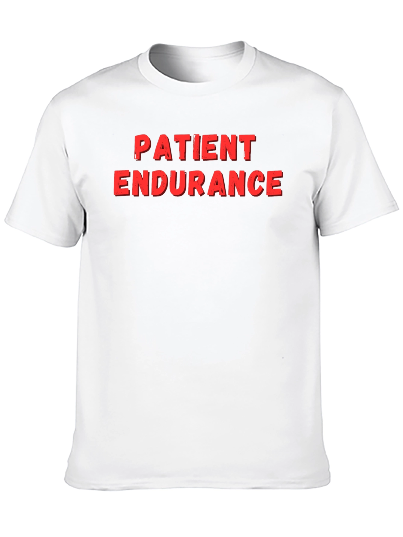 Patient Endurance Black Graphic Tee