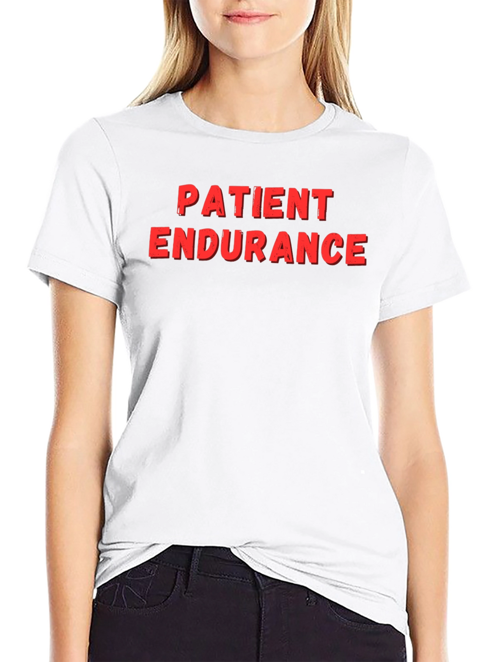 Patient Endurance Black Graphic Tee