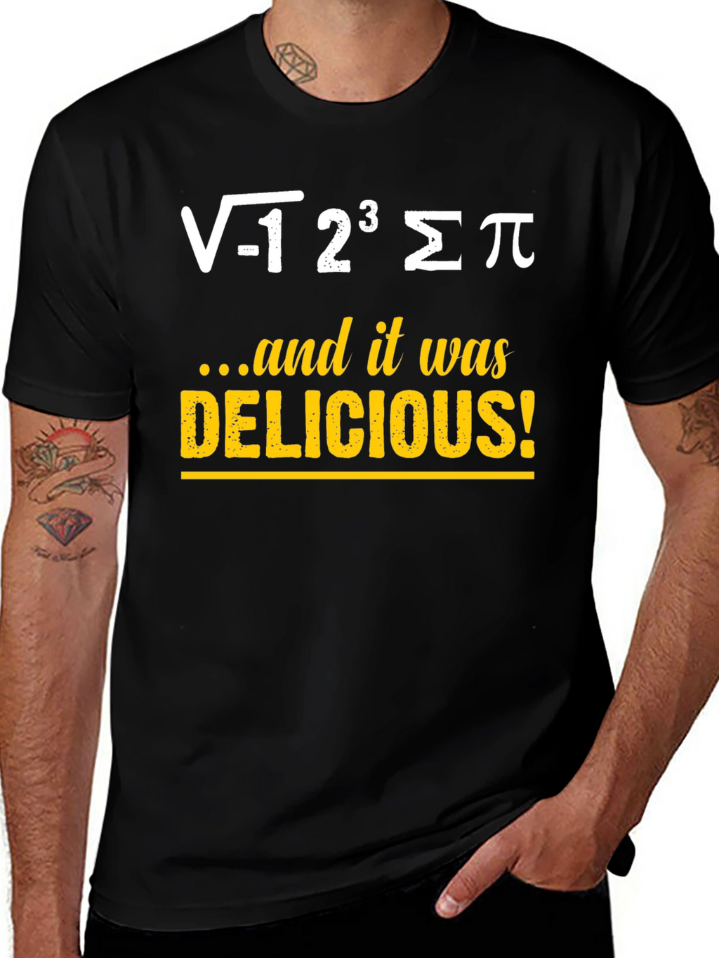 Math Humor T-Shirt - Delicious Equation