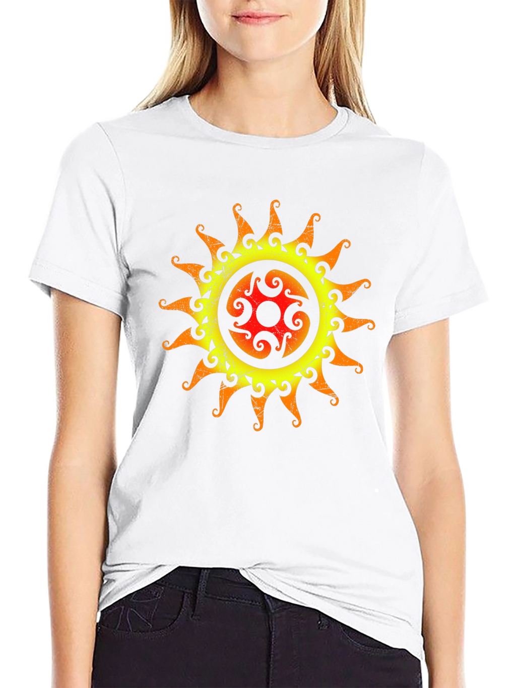 Sunburst Graphic Tee - Stylish & Unique