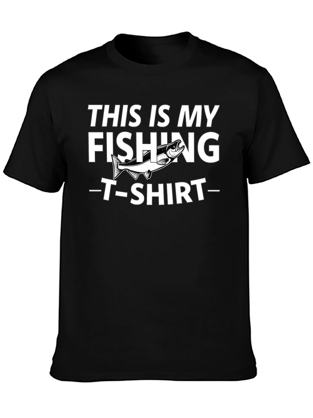 Funny Fishing T-Shirt - This is My Fishing T-Shirt