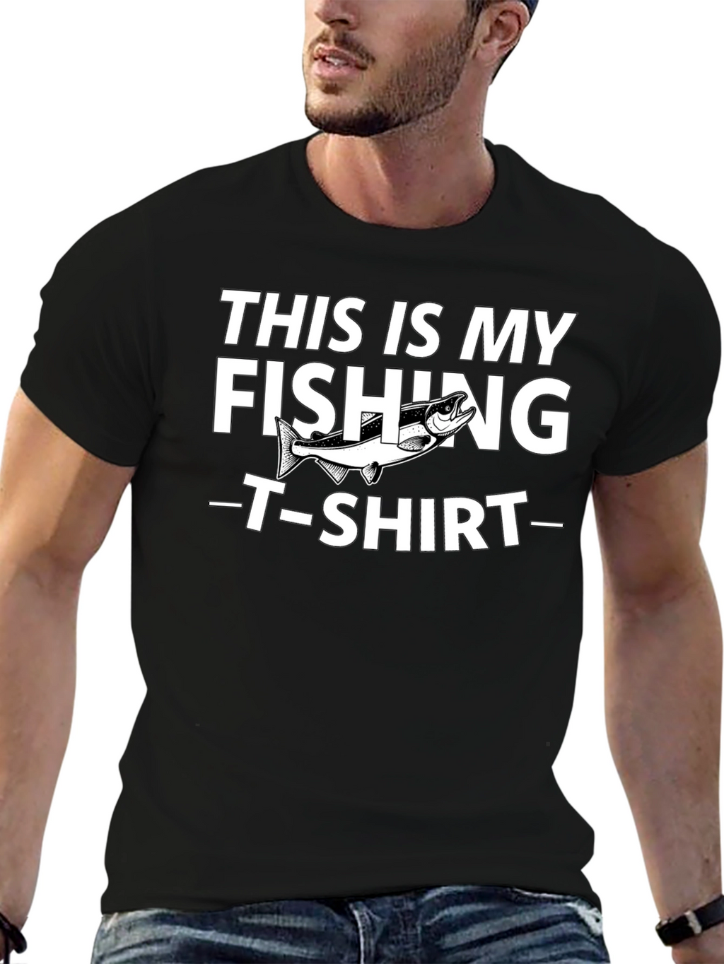 Funny Fishing T-Shirt - This is My Fishing T-Shirt