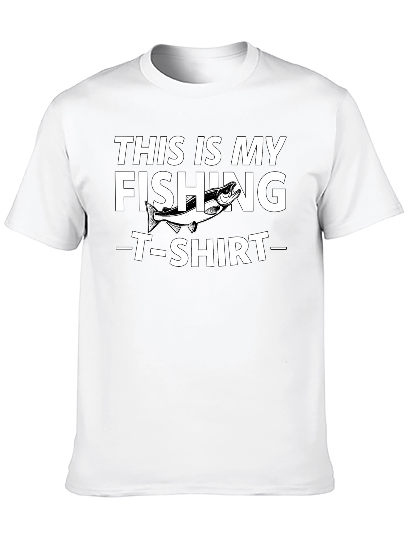 Funny Fishing T-Shirt - This is My Fishing T-Shirt