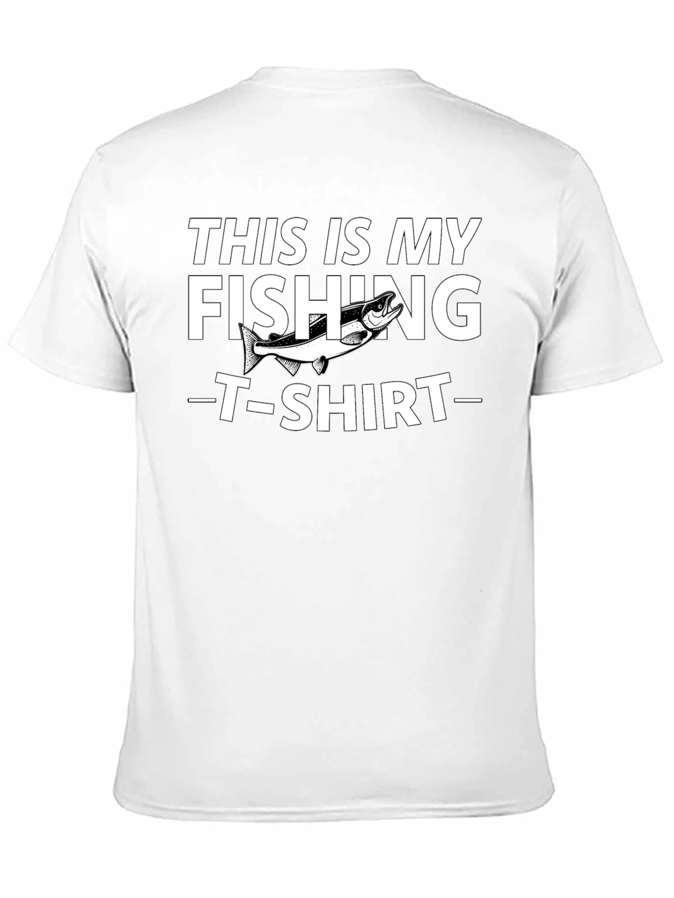 Funny Fishing T-Shirt - This is My Fishing T-Shirt