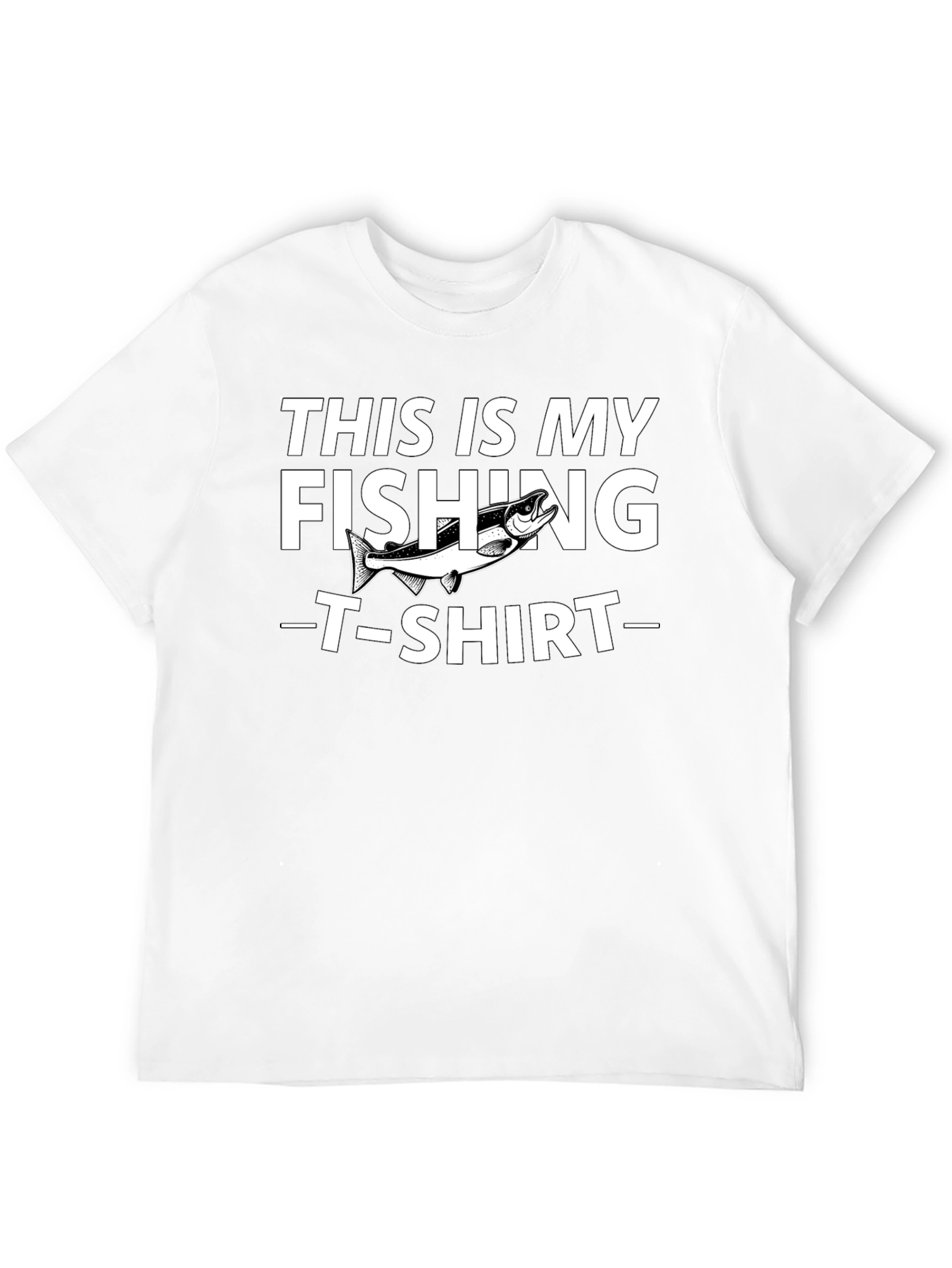 Funny Fishing T-Shirt - This is My Fishing T-Shirt