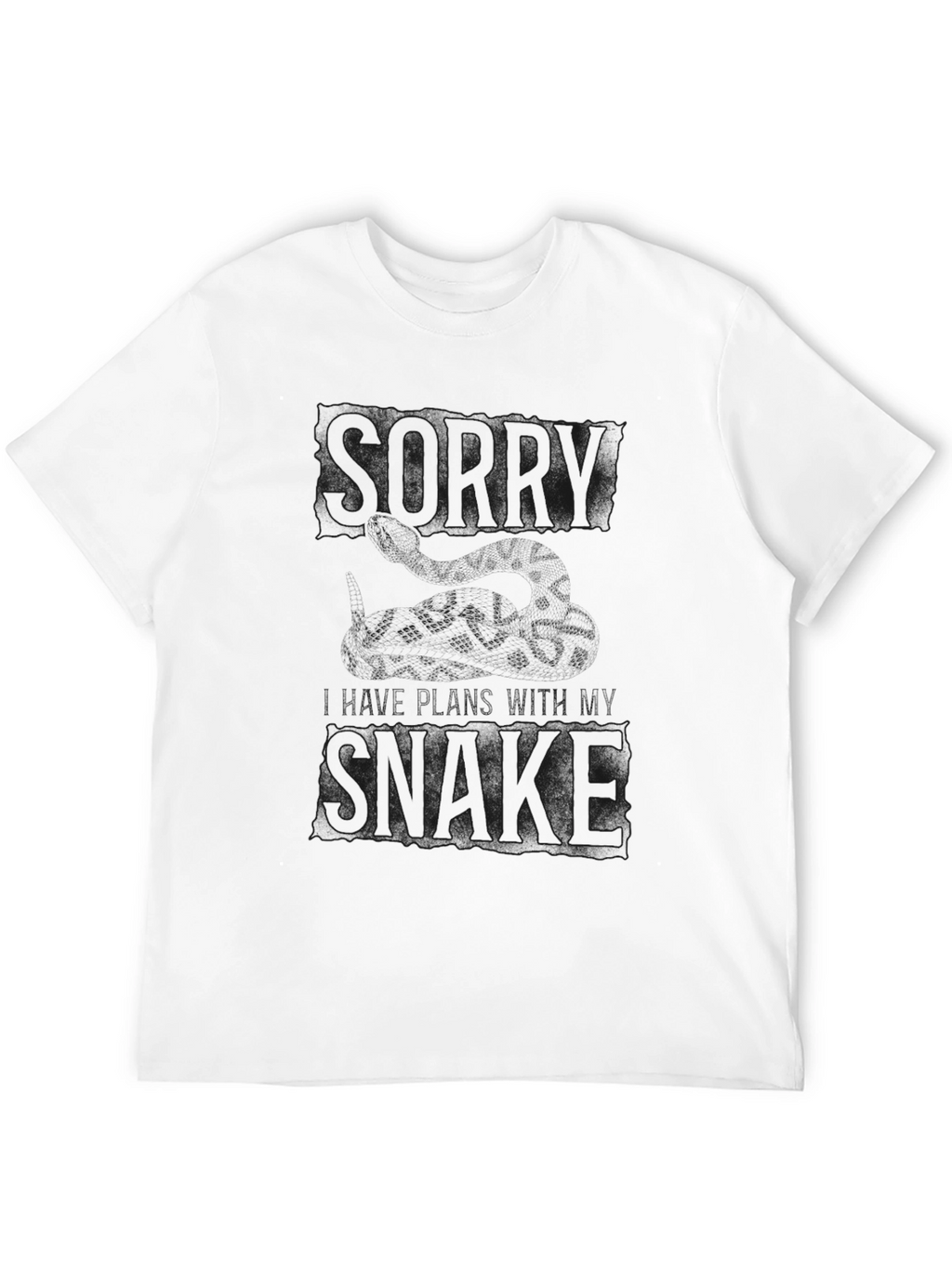Sorry Im Late T-Shirt - Snake Design