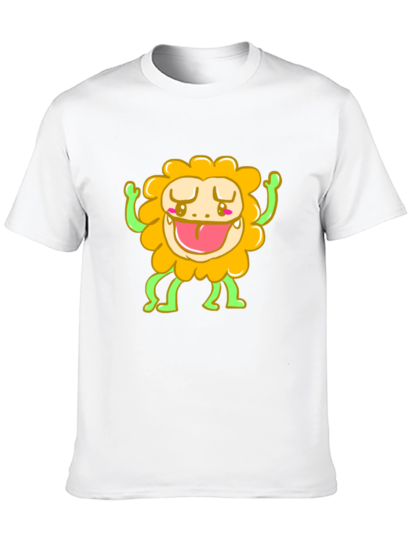 Funny Monster Graphic Tee - Black T-Shirt