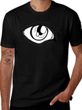 Eye Graphic Black T-Shirt