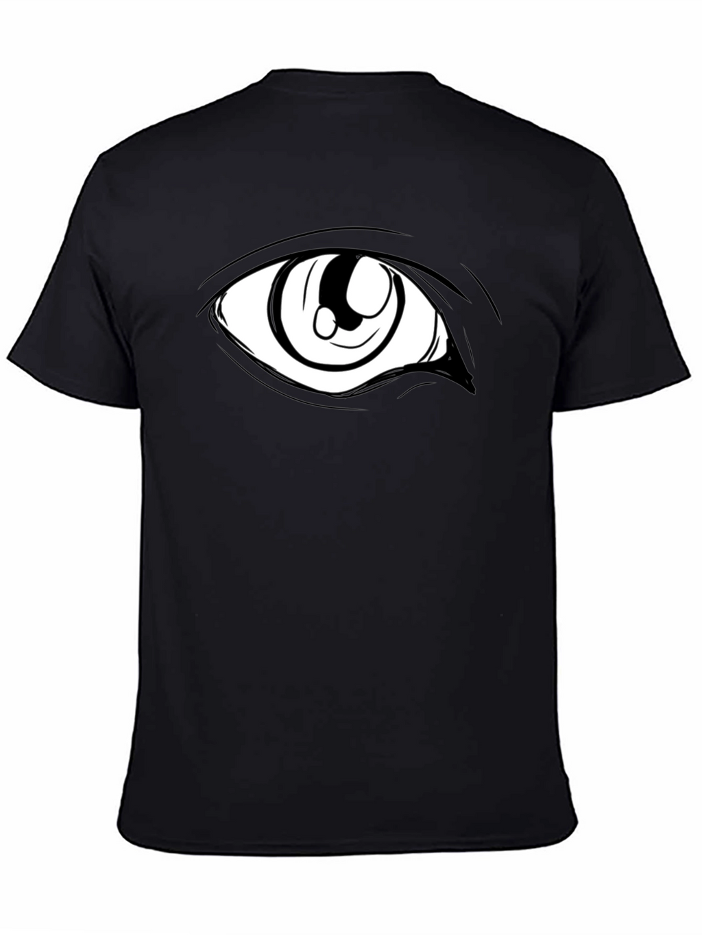 Eye Graphic Black T-Shirt