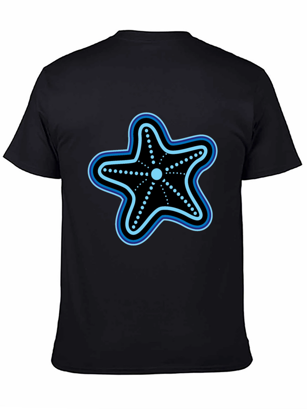 Starfish Graphic T-Shirt - Black