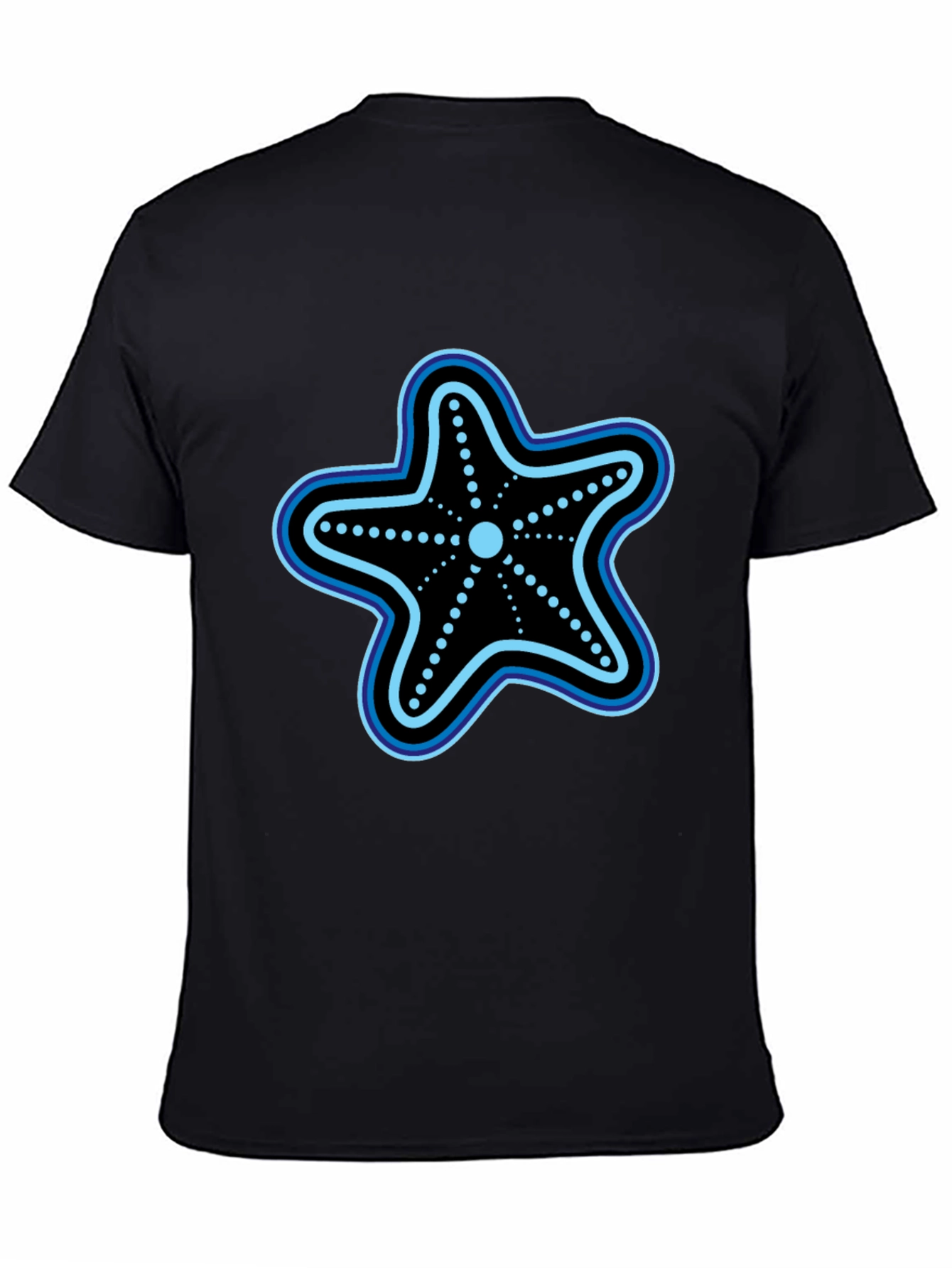 Starfish Graphic T-Shirt - Black
