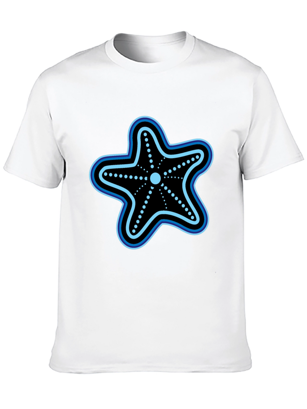 Starfish Graphic T-Shirt - Black