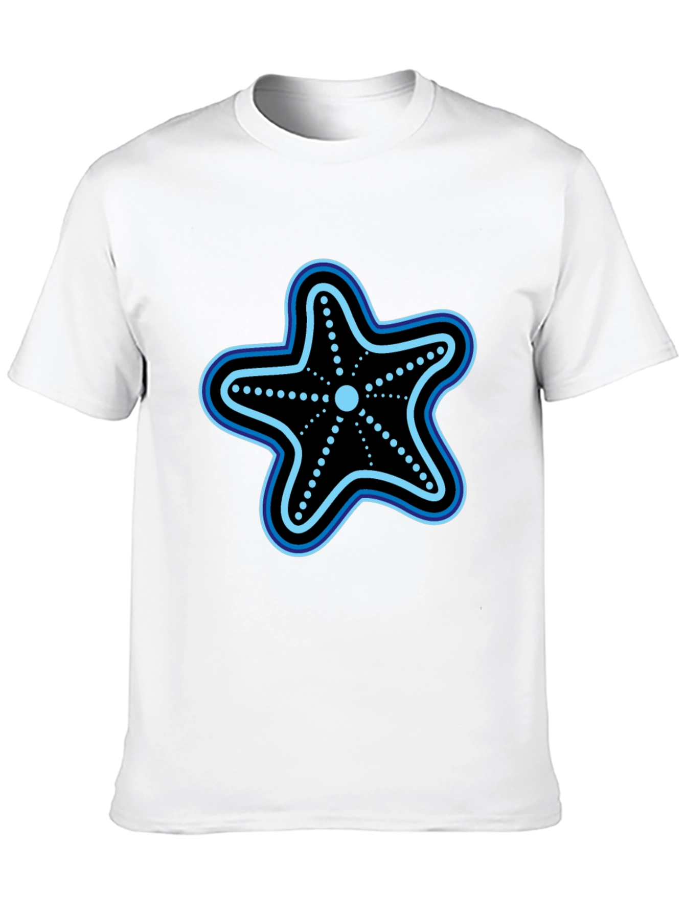 Starfish Graphic T-Shirt - Black