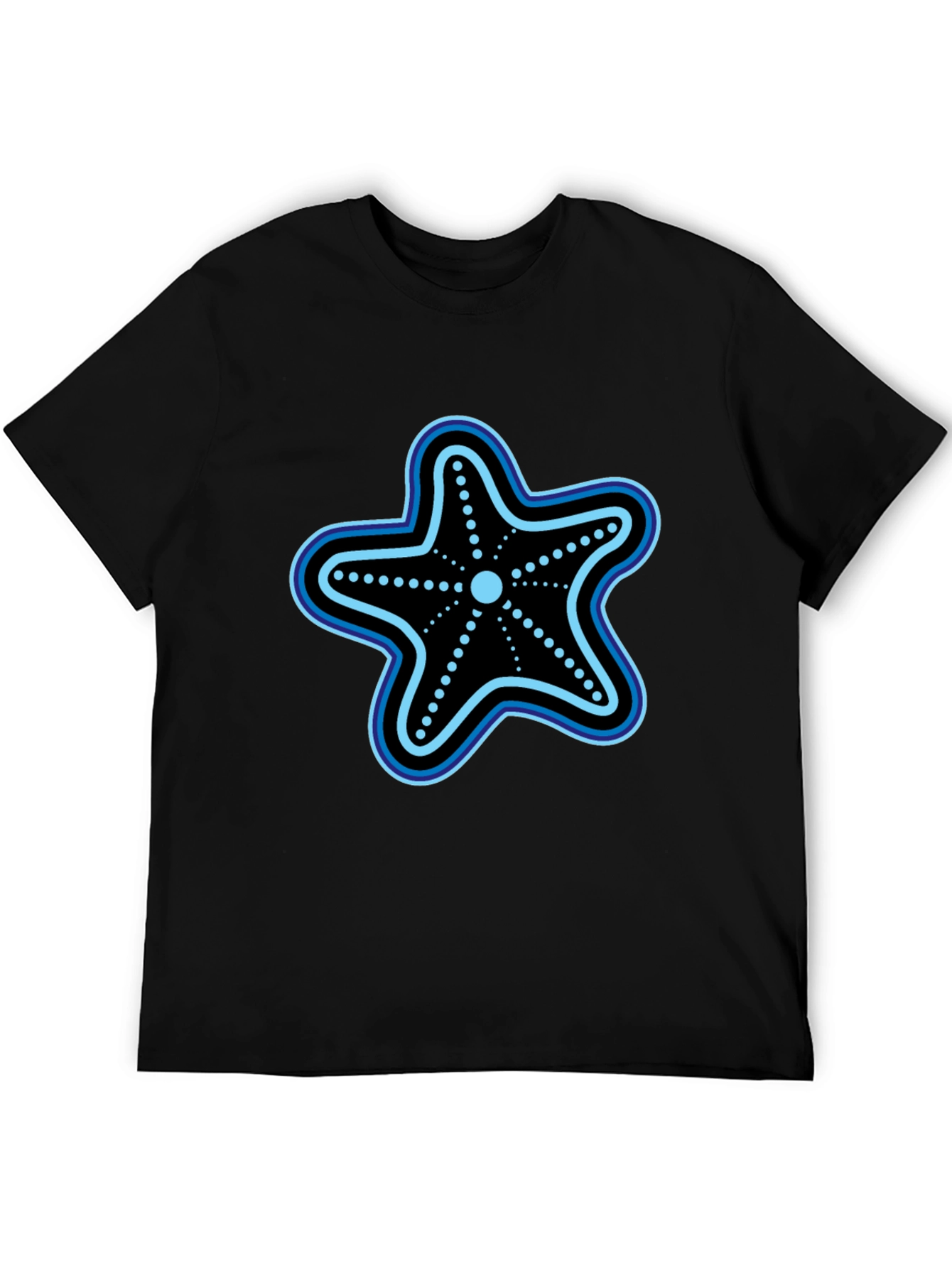 Starfish Graphic T-Shirt - Black