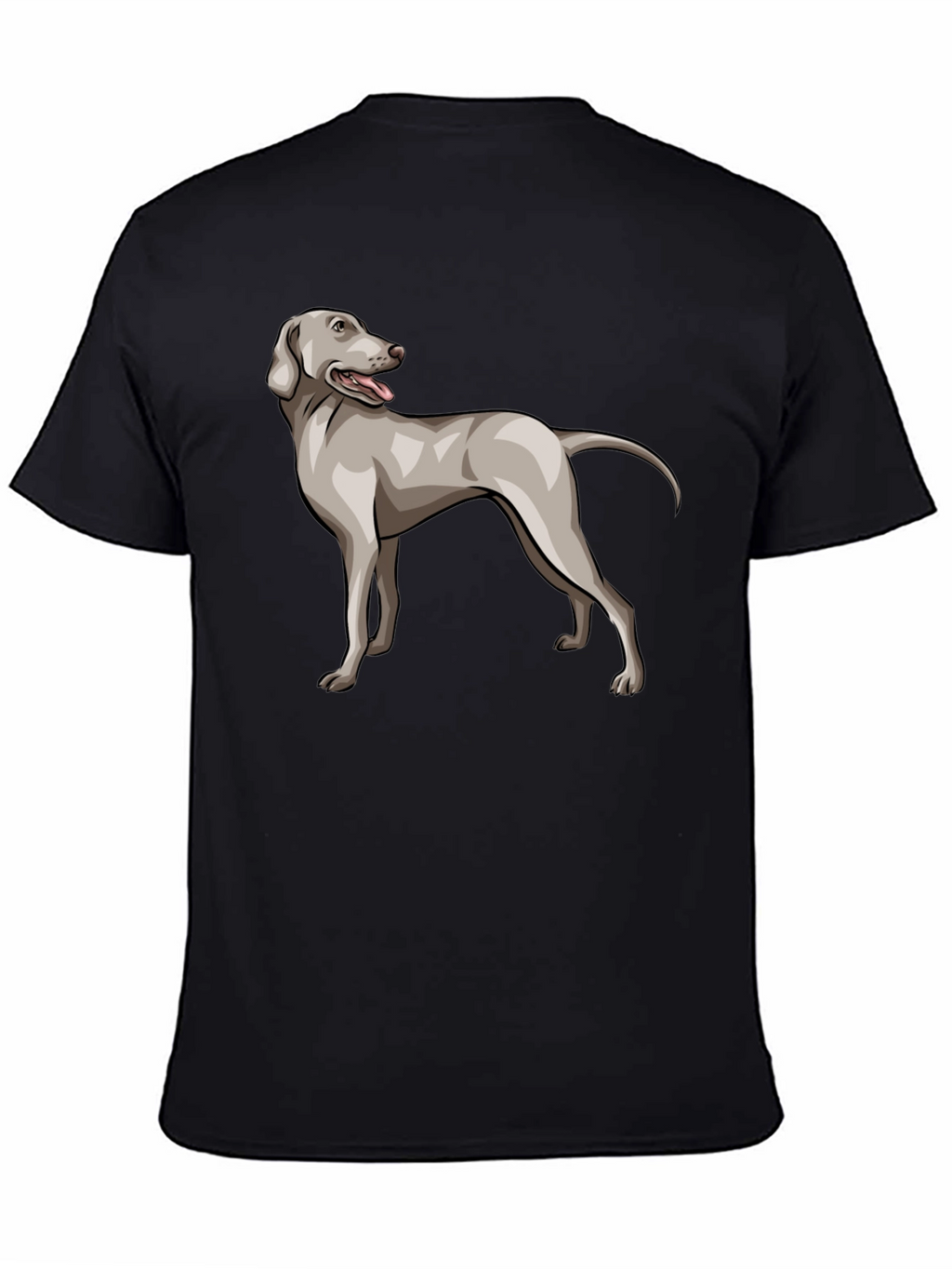 Dog Breed Graphic Tee - Black T-Shirt