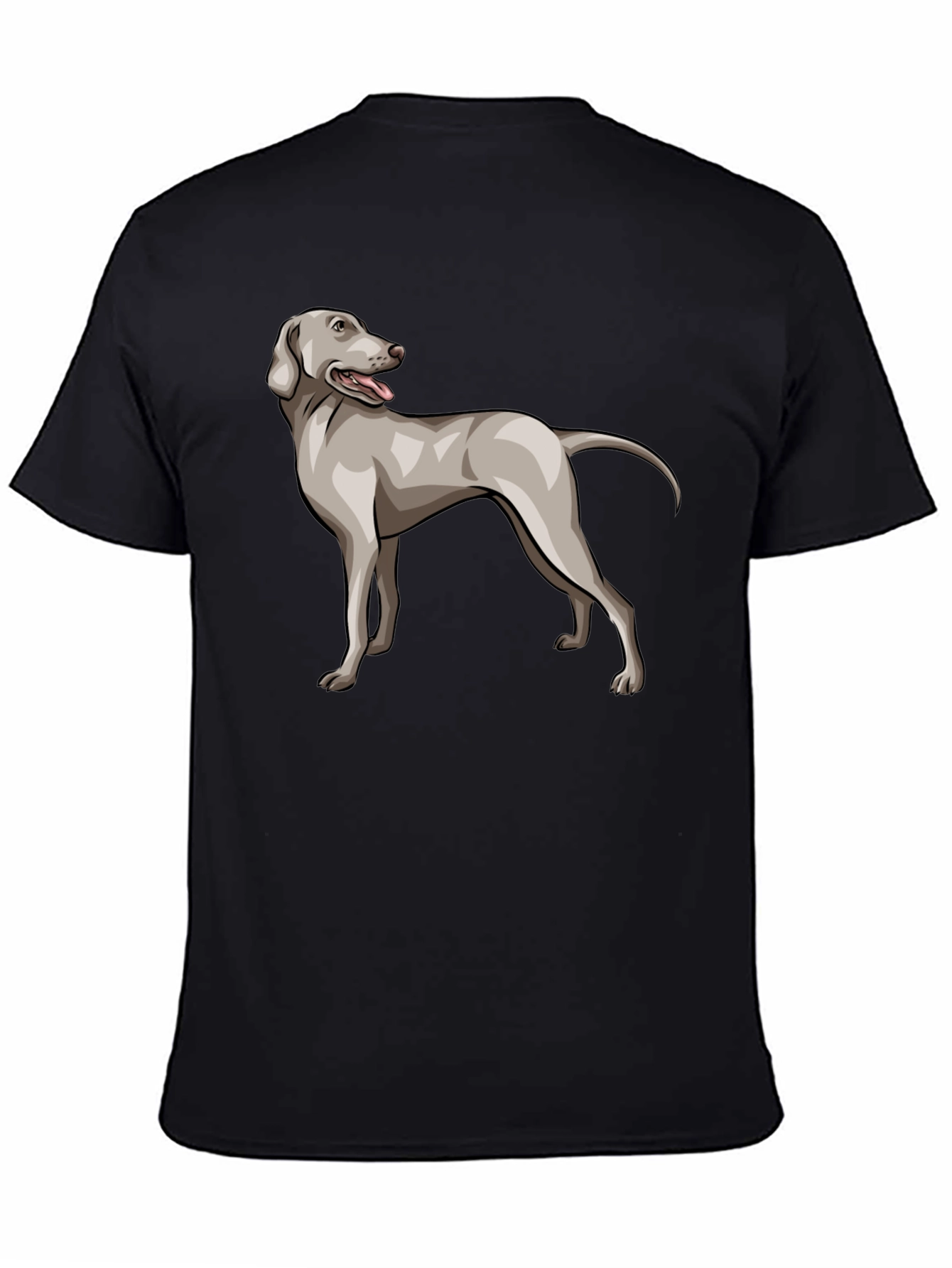Dog Breed Graphic Tee - Black T-Shirt
