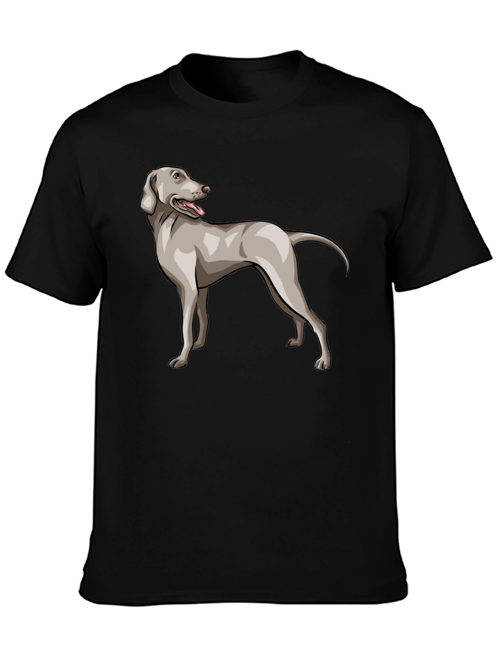 Dog Breed Graphic Tee - Black T-Shirt
