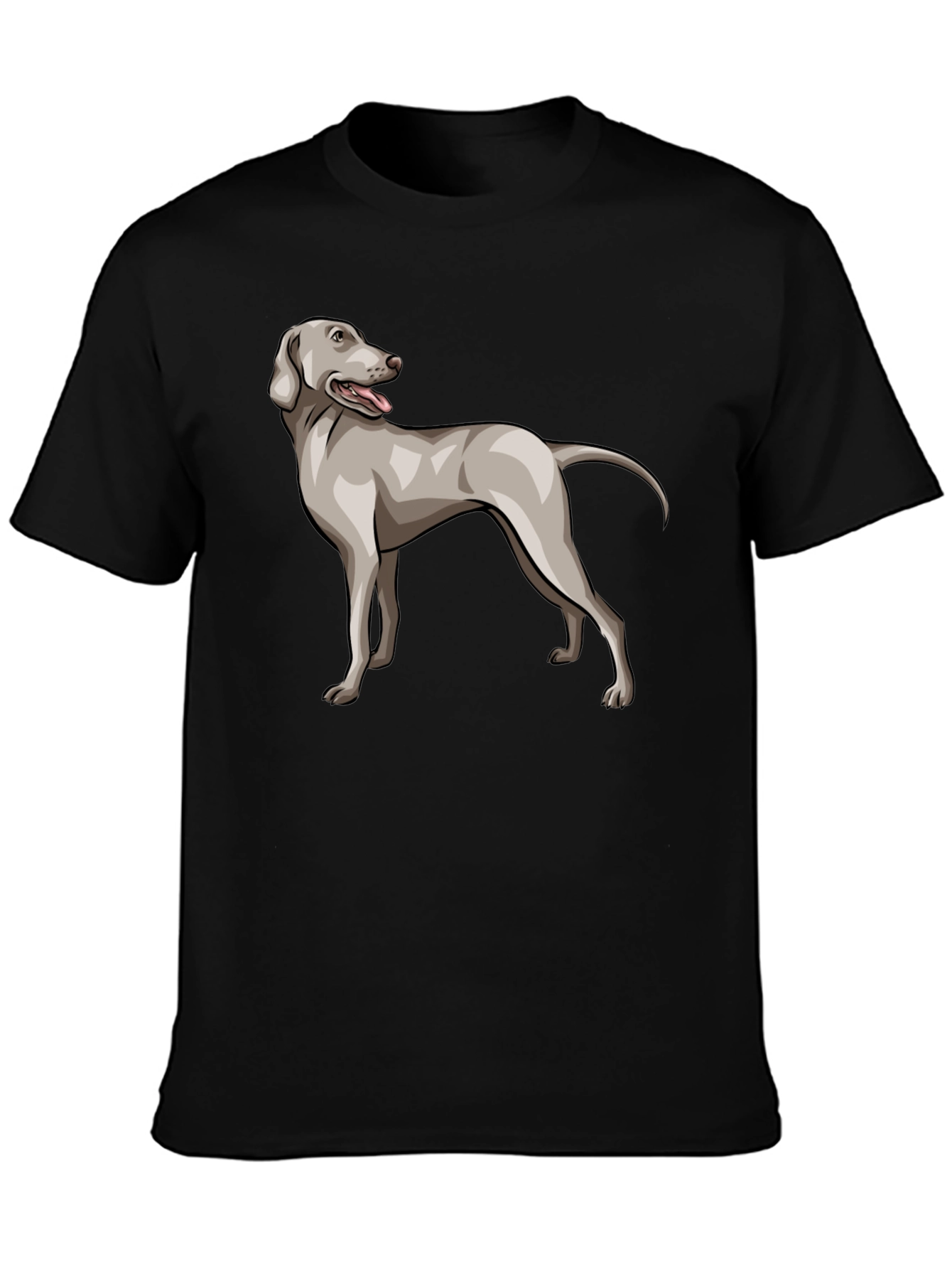 Dog Breed Graphic Tee - Black T-Shirt