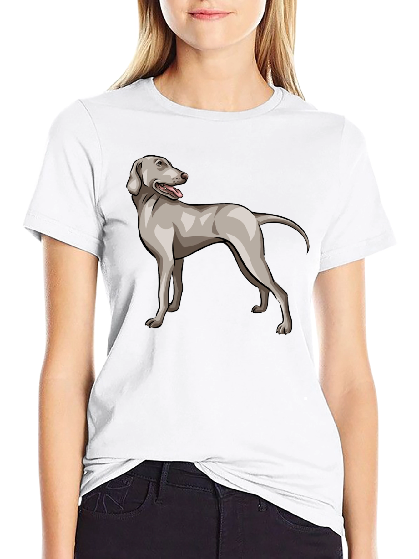 Dog Breed Graphic Tee - Black T-Shirt