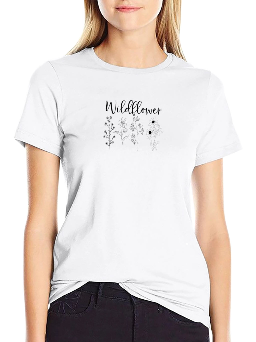 Wildflower Graphic Tee - Stylish & Comfortable