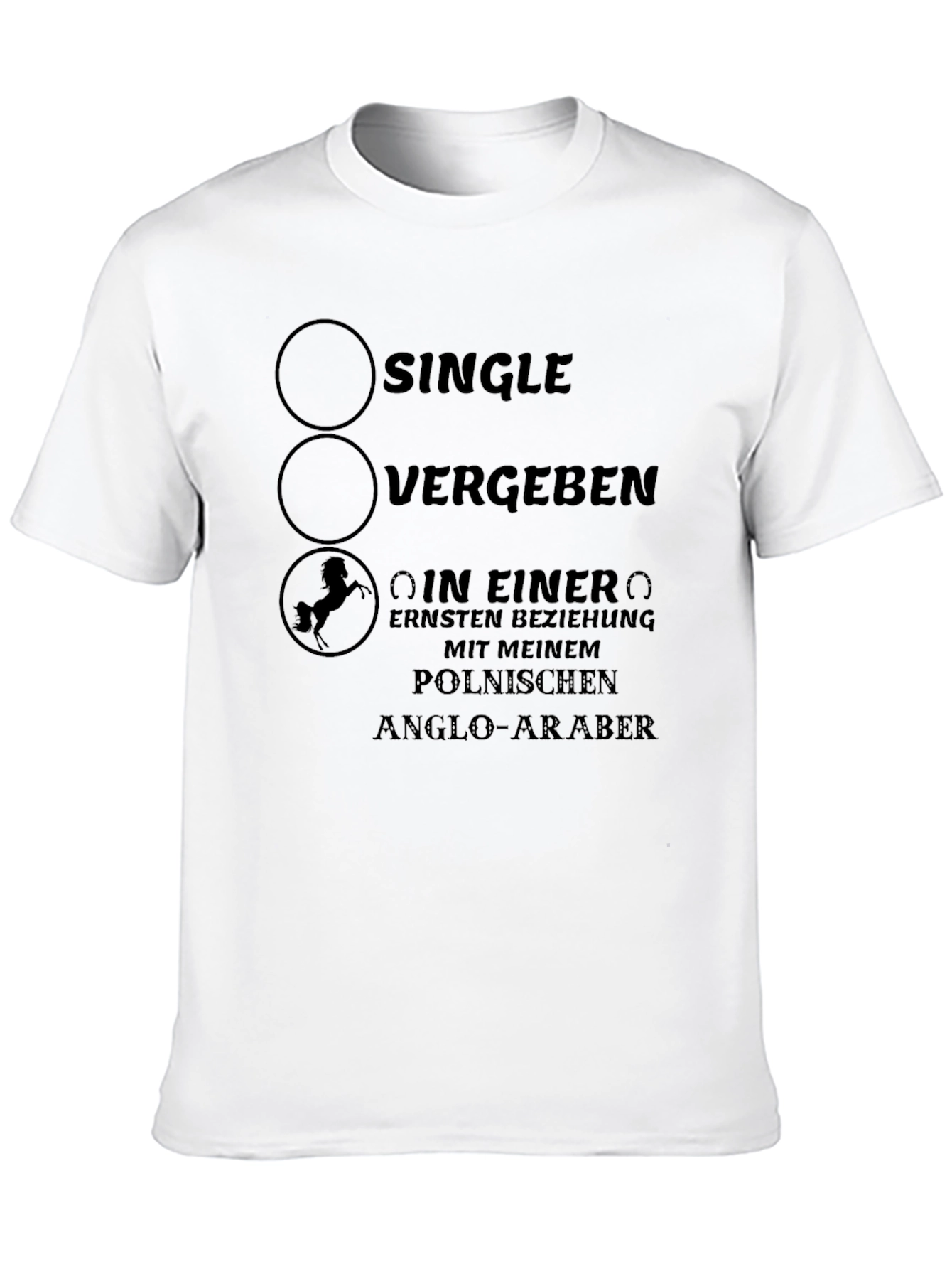 Single? Funny Horse Lover T-Shirt