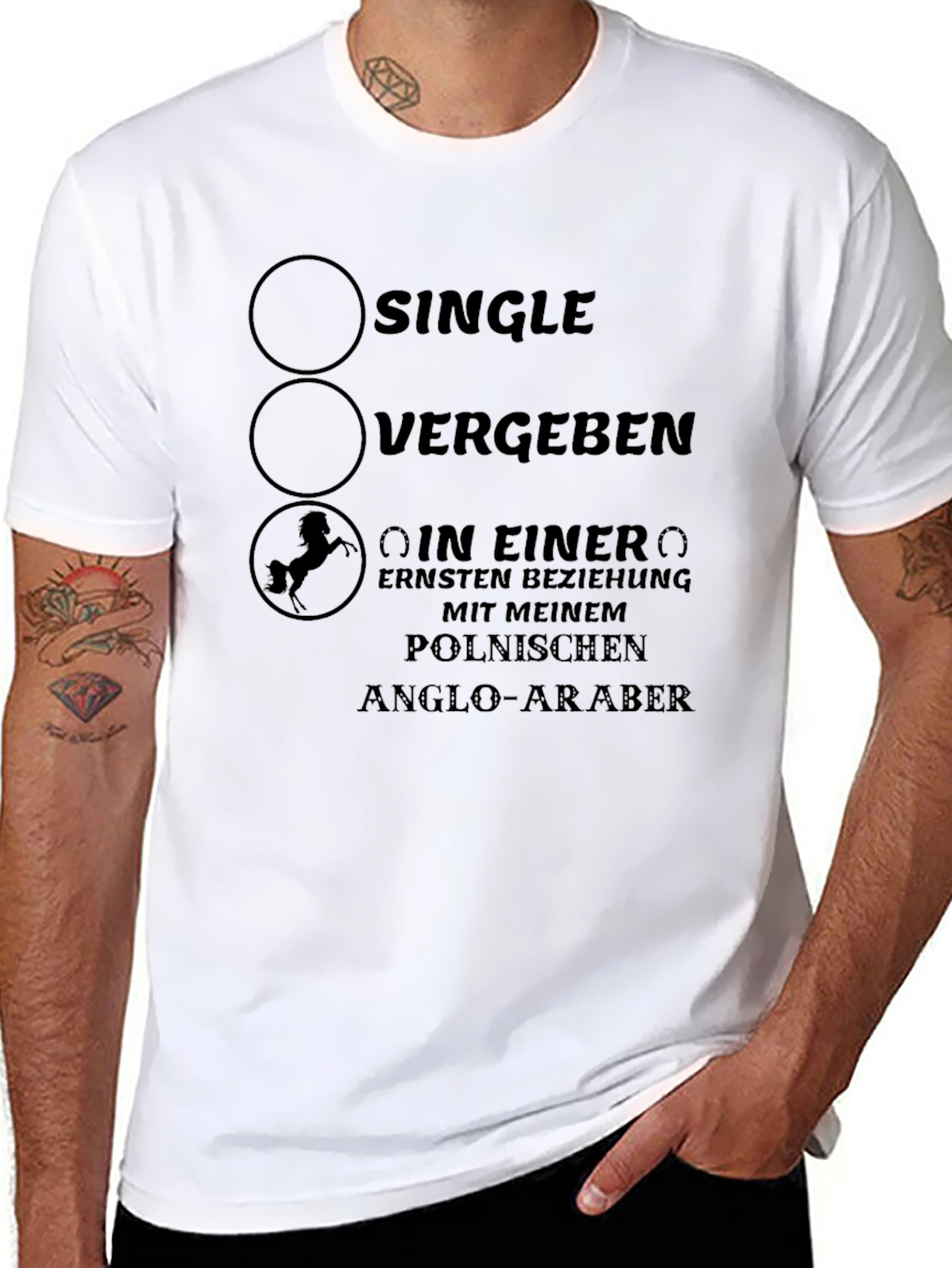 Single? Funny Horse Lover T-Shirt