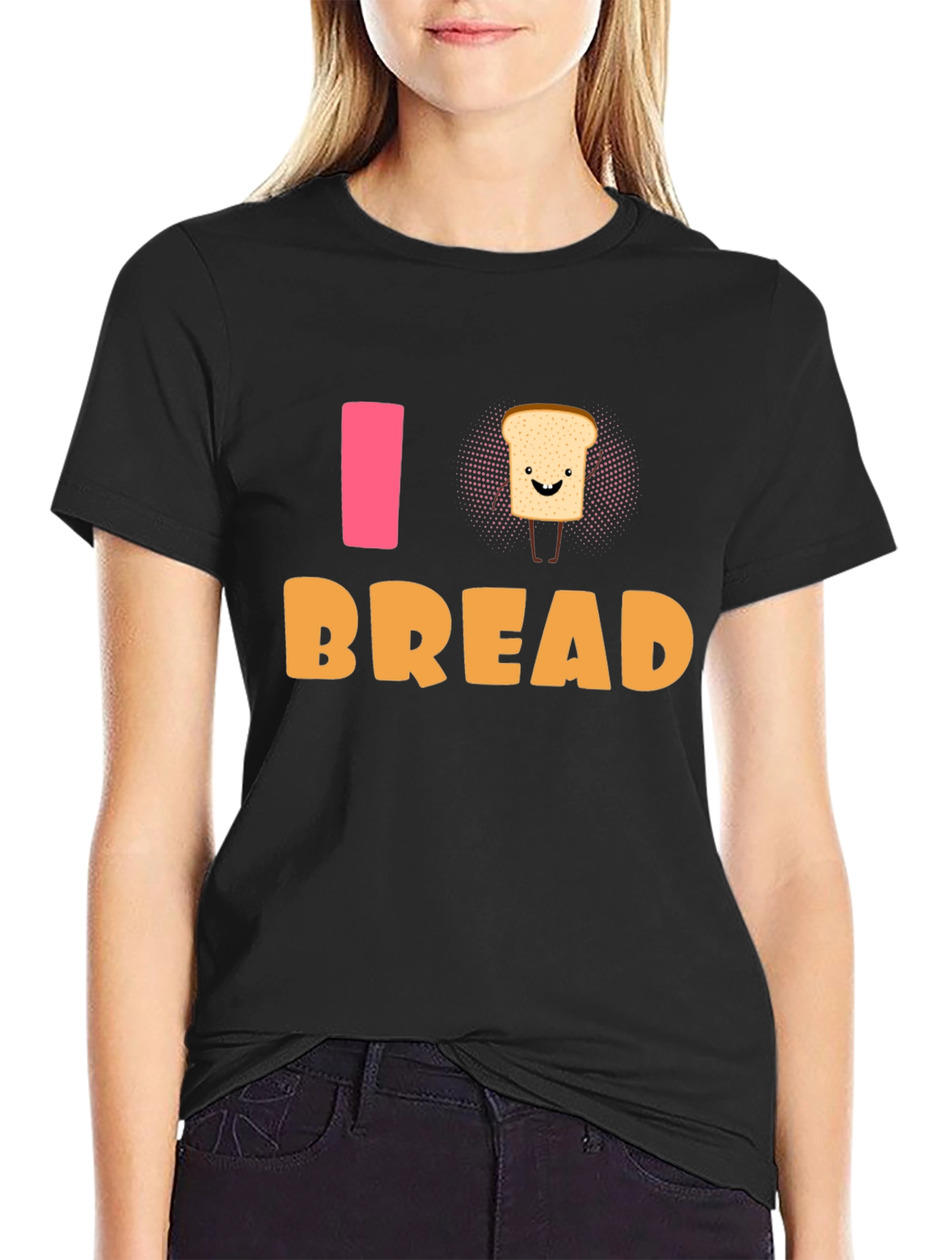 I Love Bread T-Shirt - Funny Foodie Tee