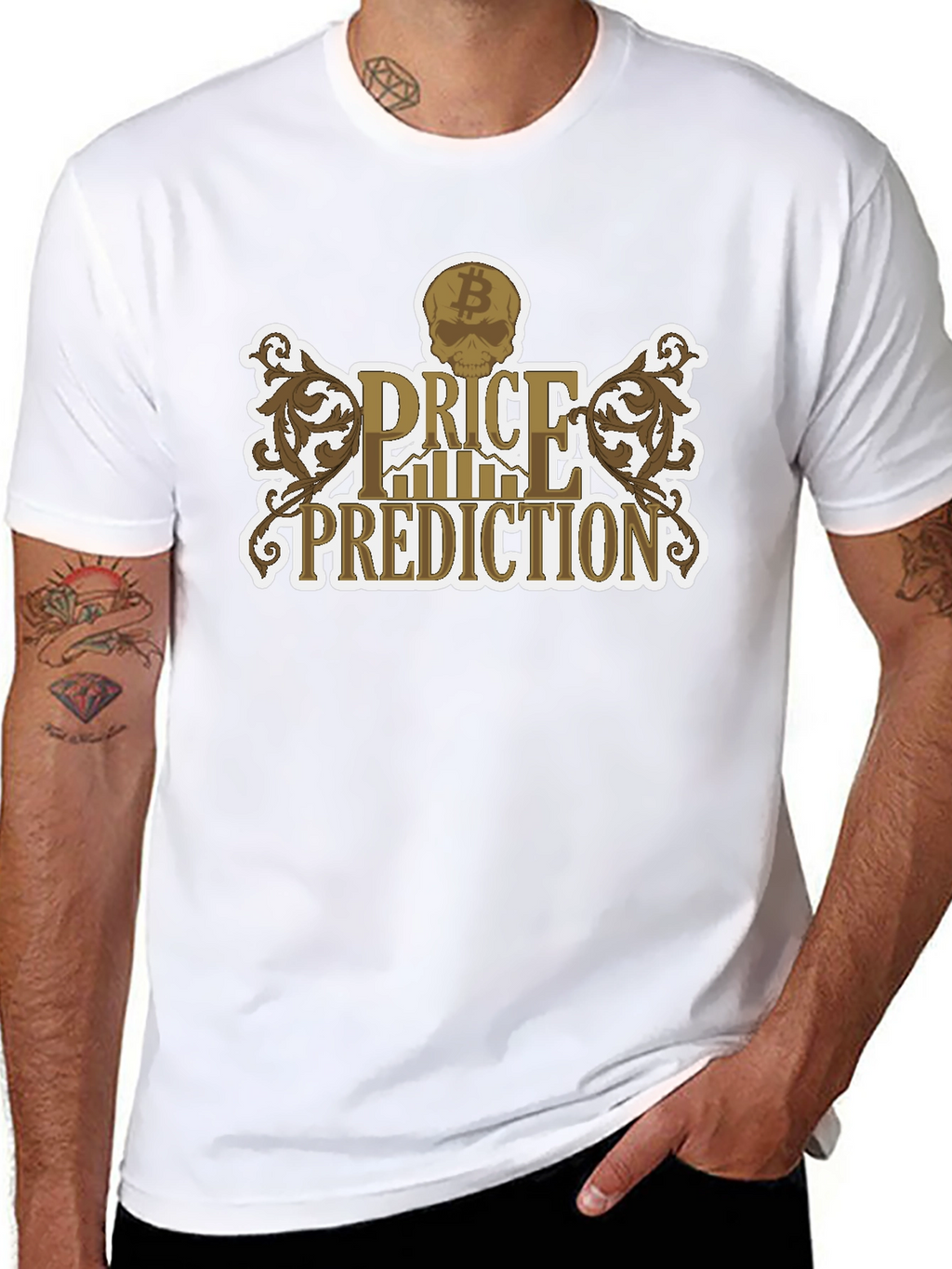 Bitcoin Price Prediction T-Shirt - Crypto Investor Tee