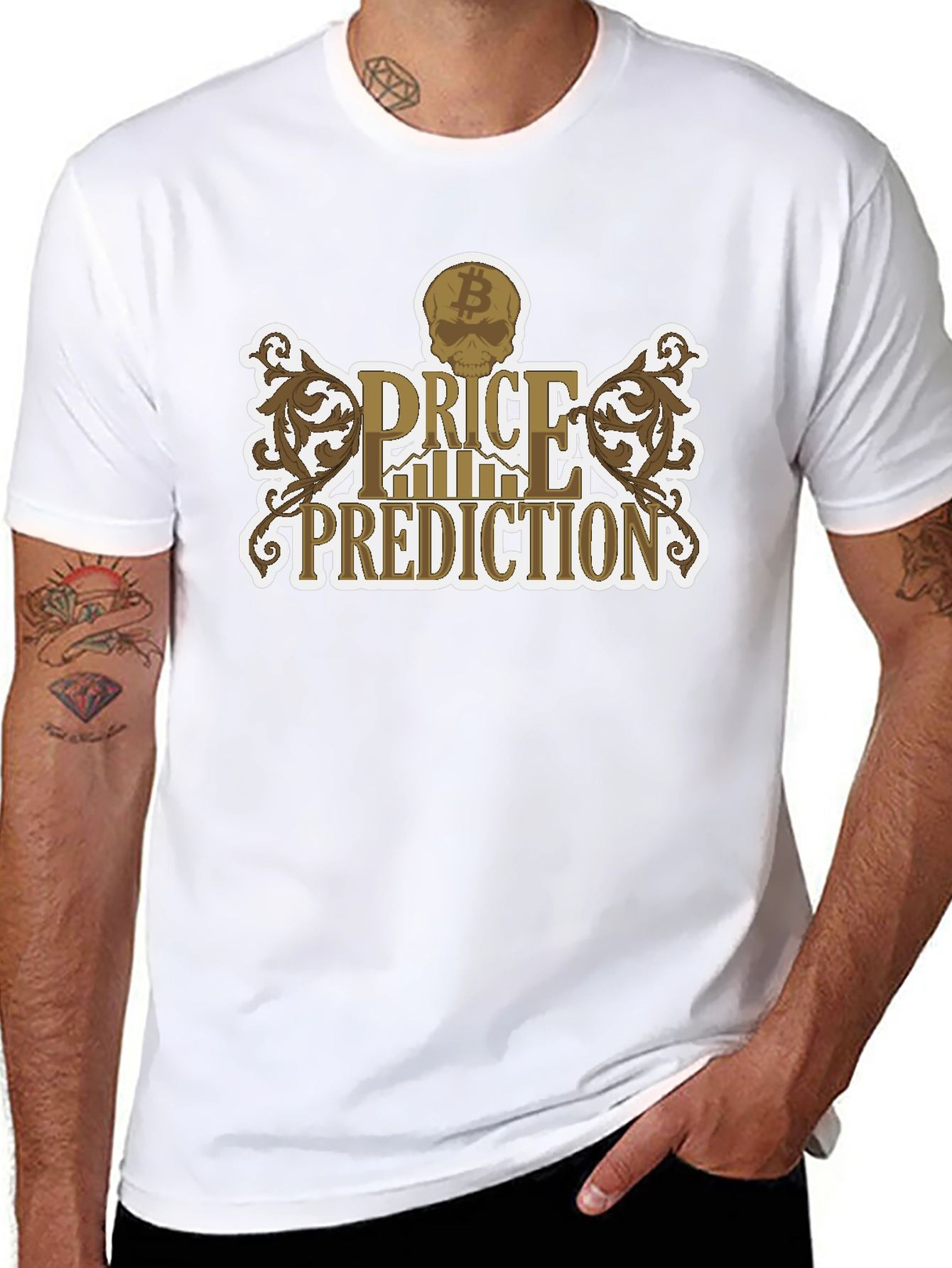 Bitcoin Price Prediction T-Shirt - Crypto Investor Tee