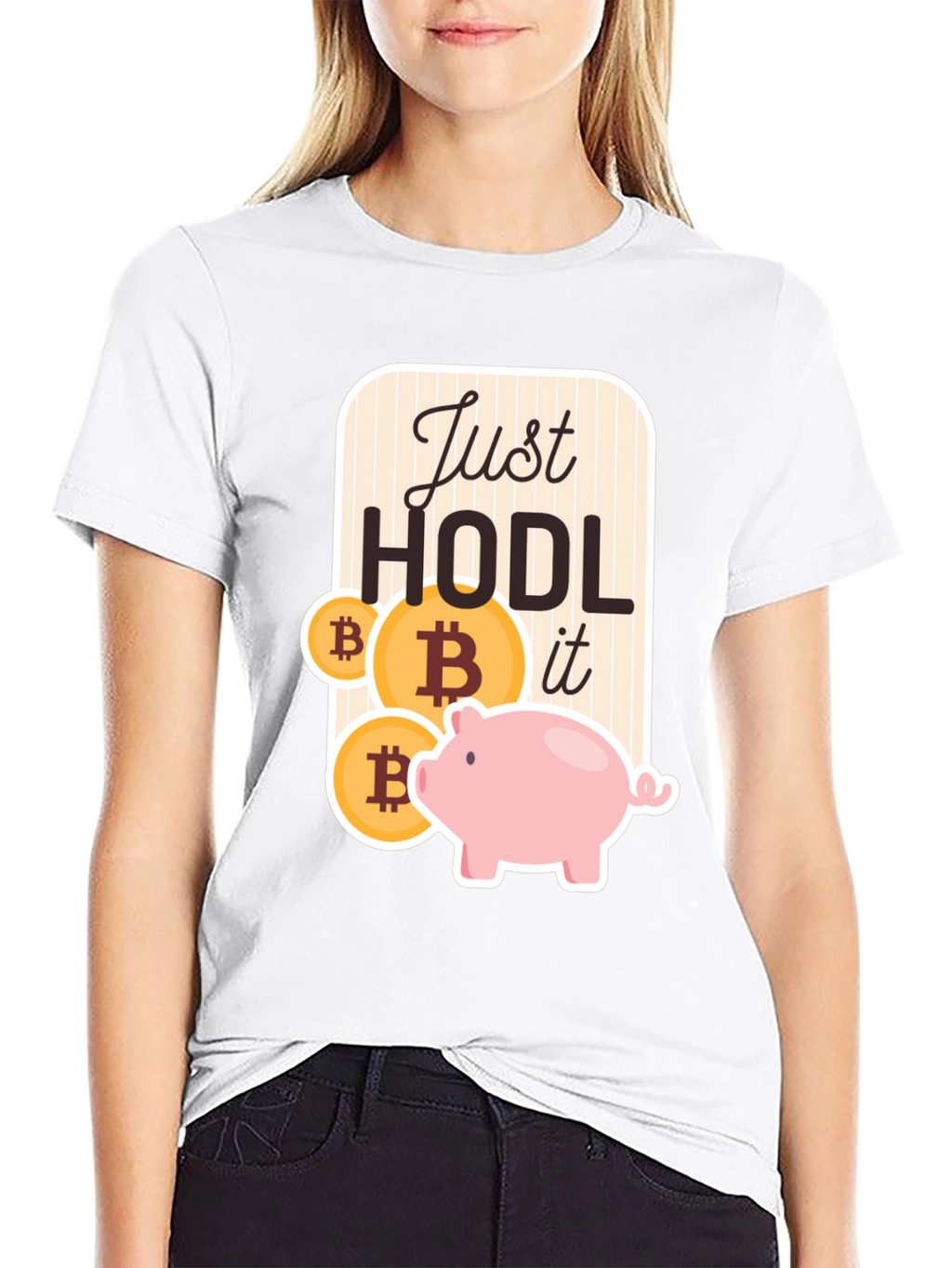 Just HODL It Bitcoin Crypto T-Shirt