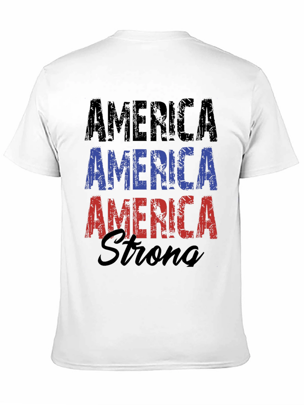 America Strong Graphic T-Shirt