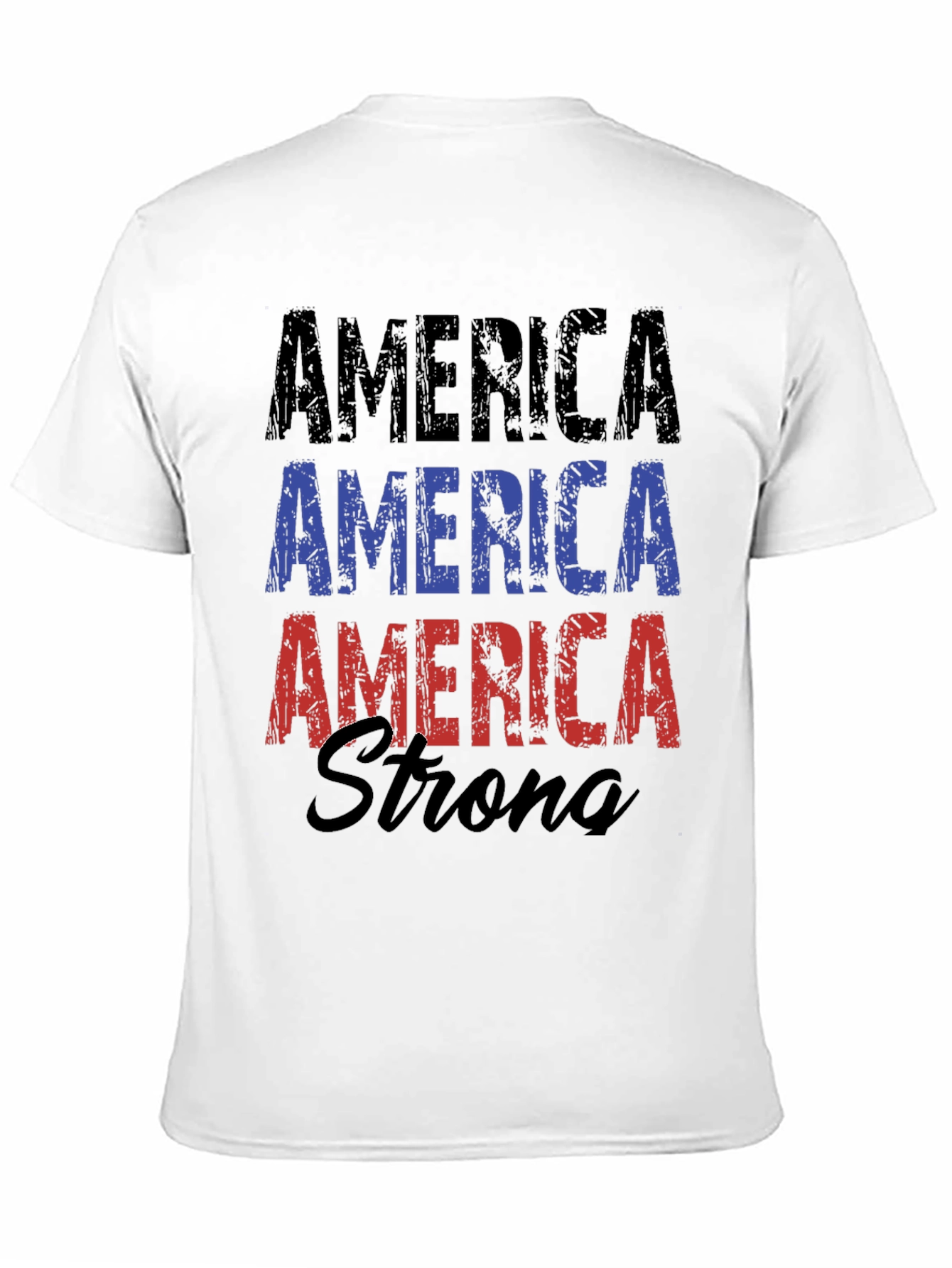 America Strong Graphic T-Shirt