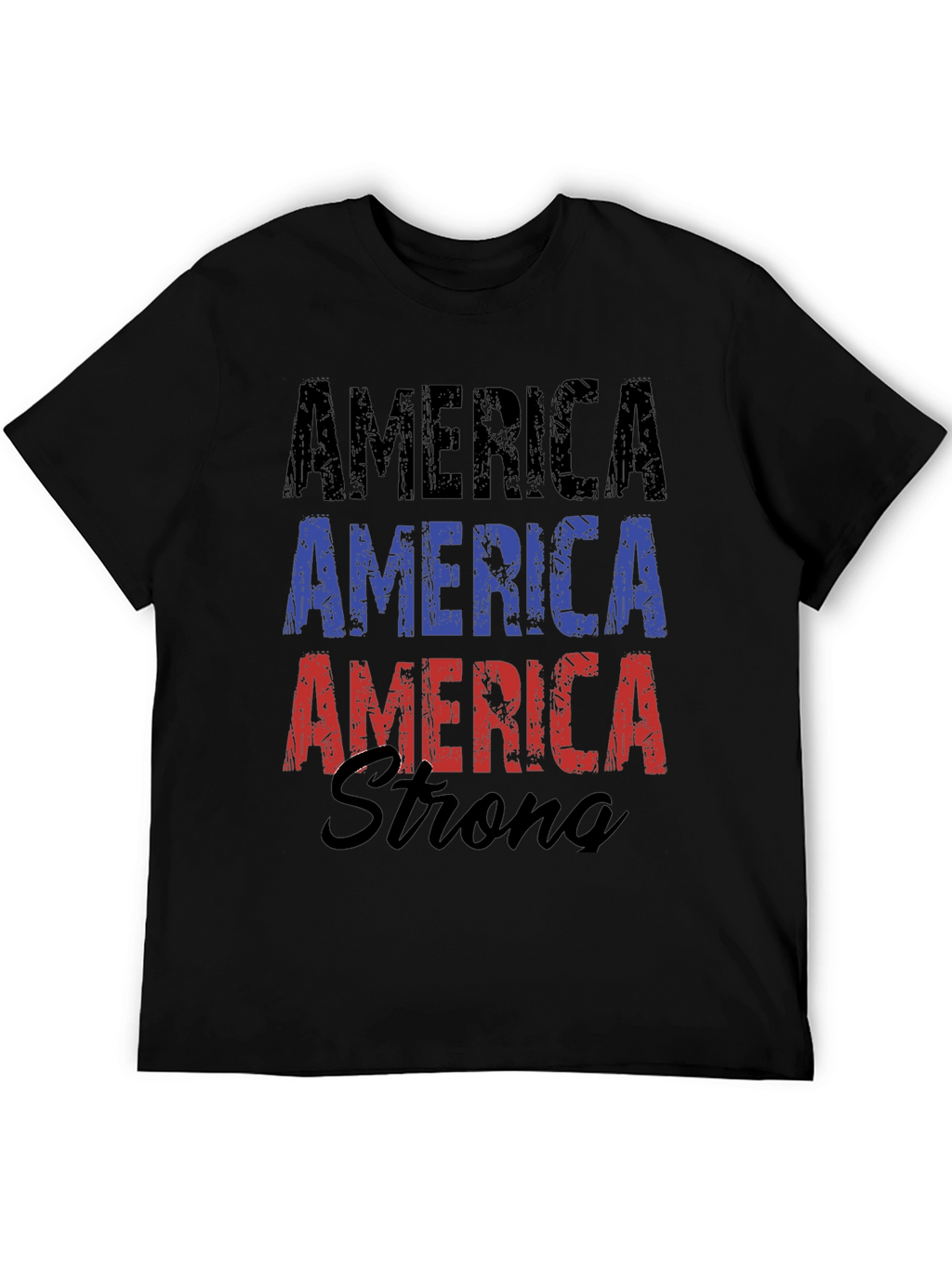 America Strong Graphic T-Shirt
