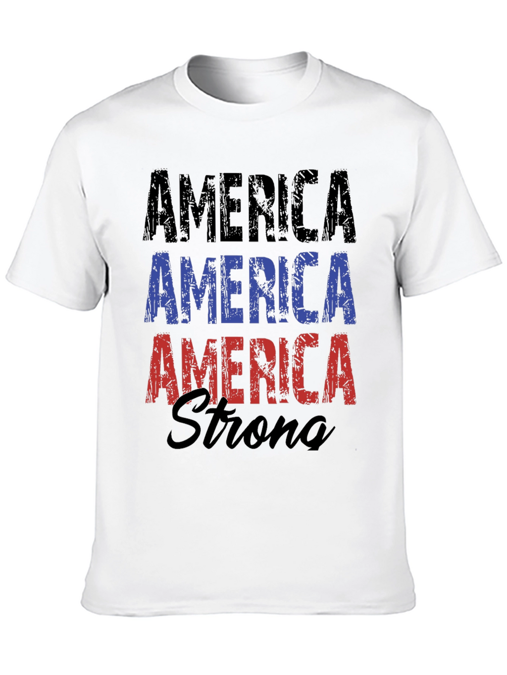 America Strong Graphic T-Shirt