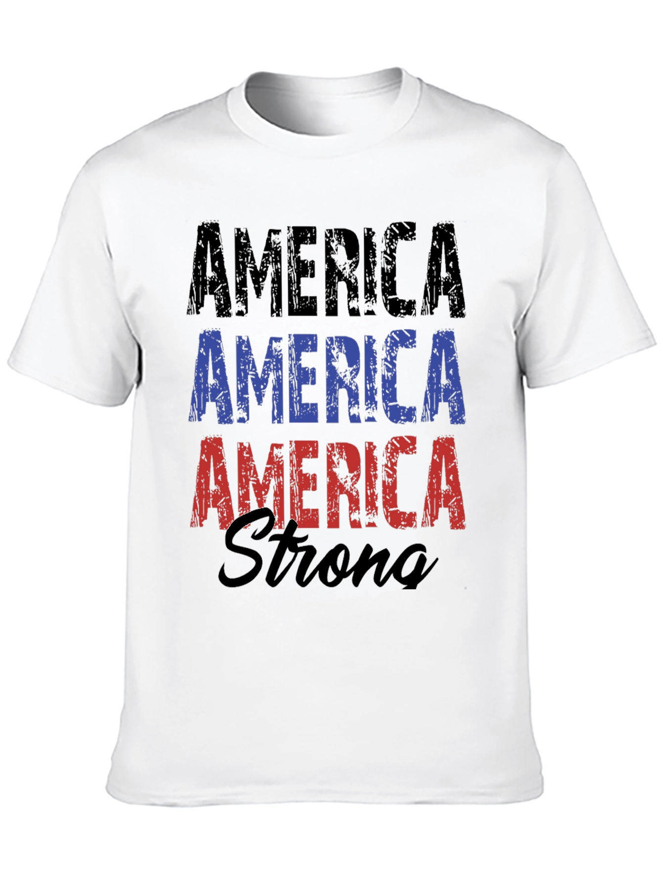 America Strong Graphic T-Shirt