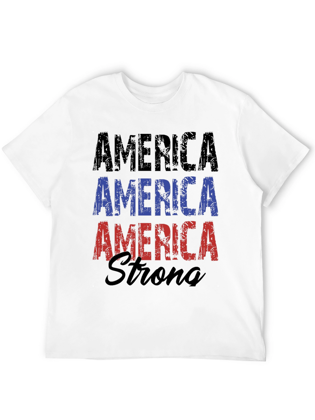 America Strong Graphic T-Shirt