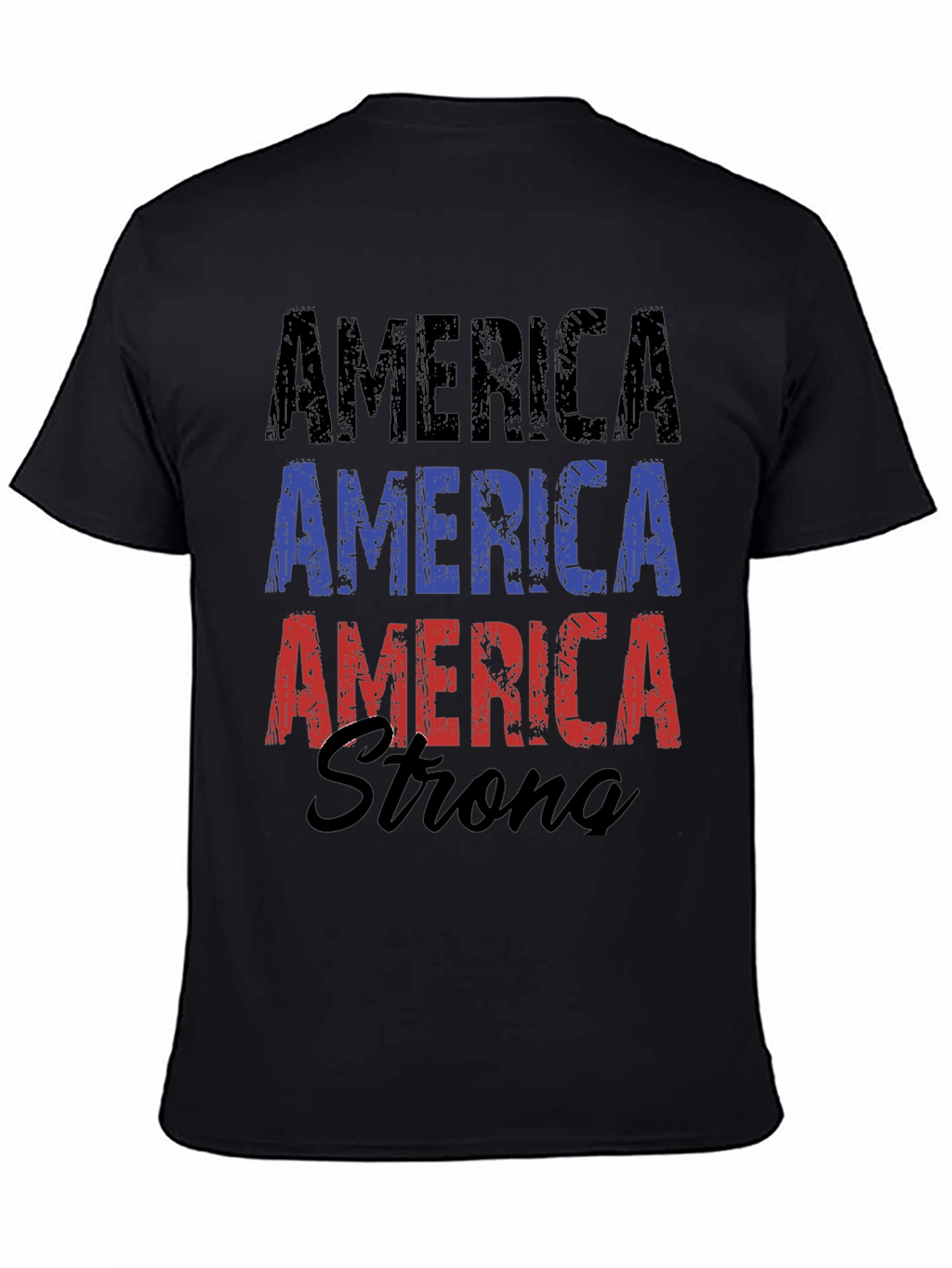America Strong Graphic T-Shirt