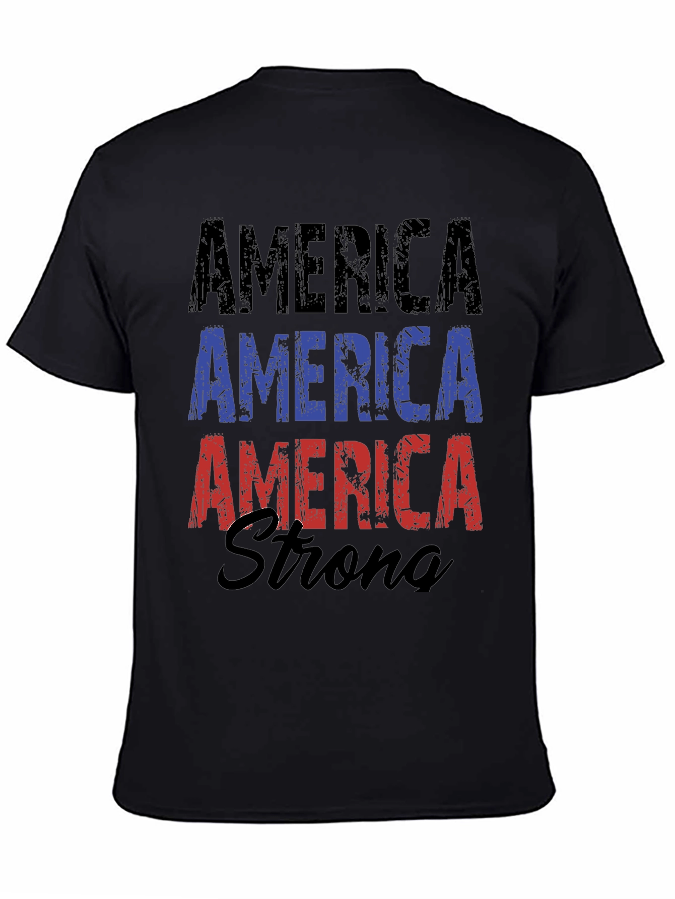 America Strong Graphic T-Shirt
