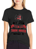 Truck Driver Graphic Tee - My World