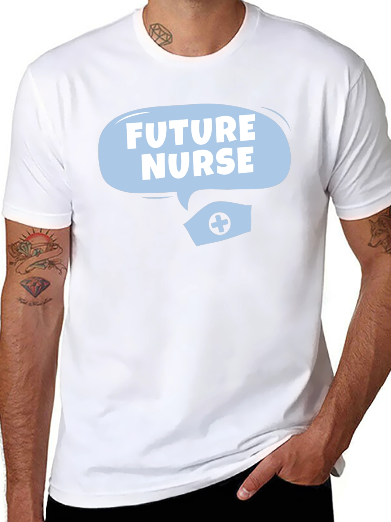 Future Nurse Graphic T-Shirt Nursing Student Gift