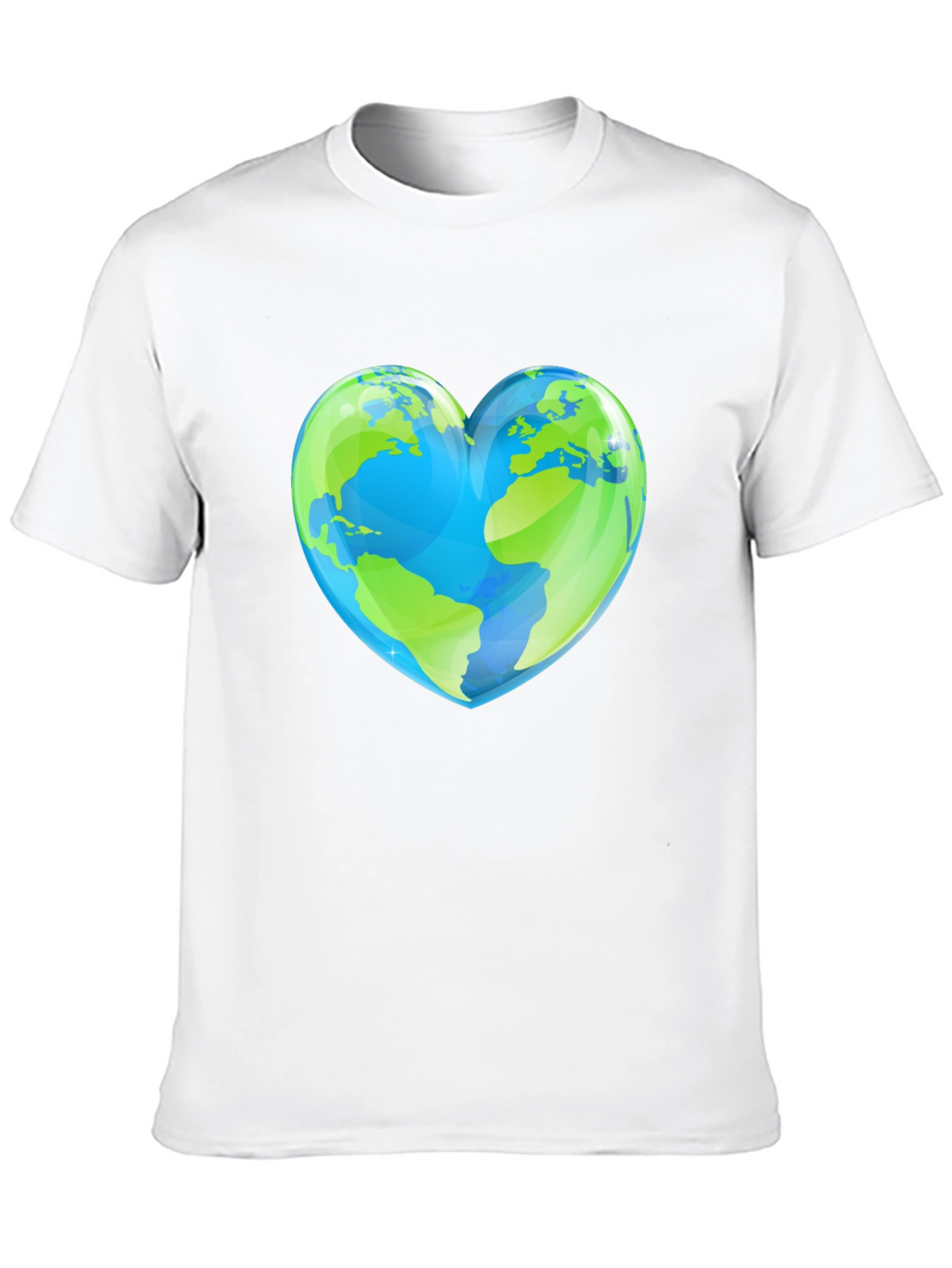 Earth Heart Graphic Tee - Black