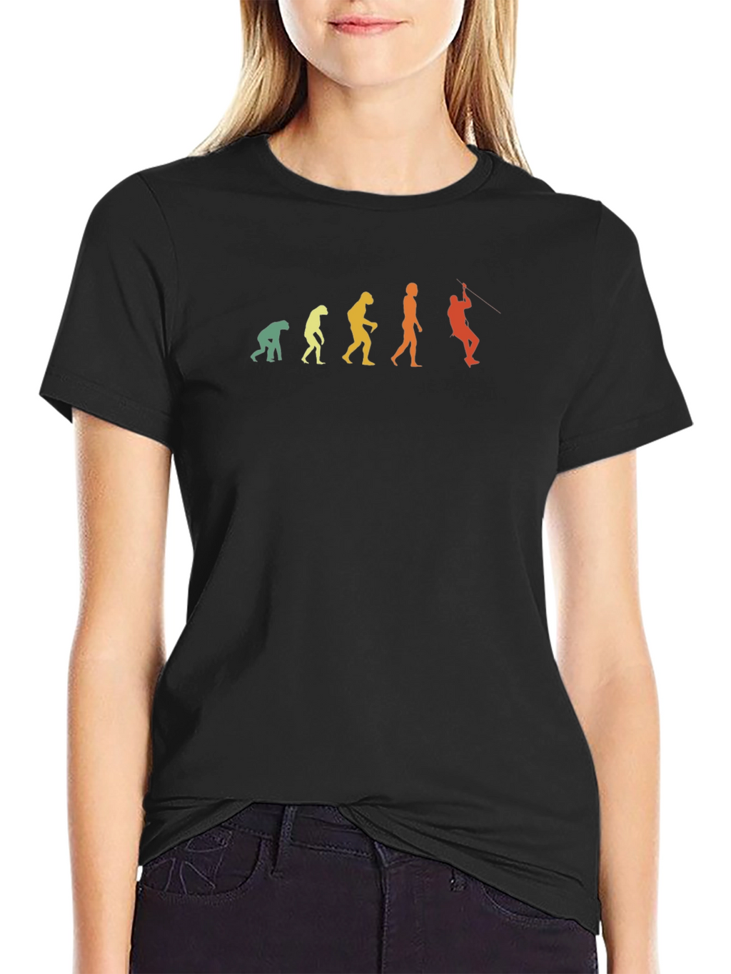 Evolution of a Climber T-Shirt