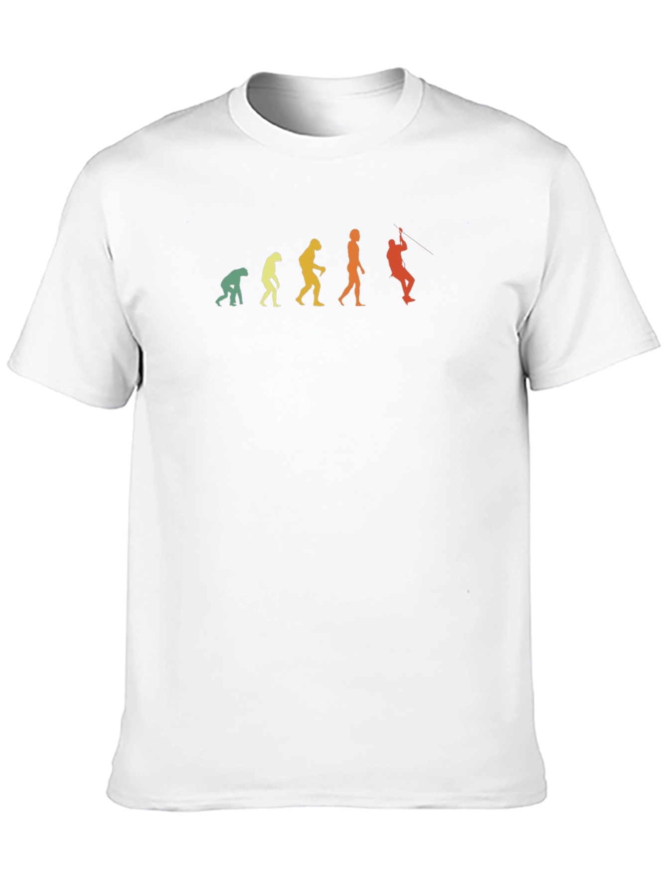 Evolution of a Climber T-Shirt