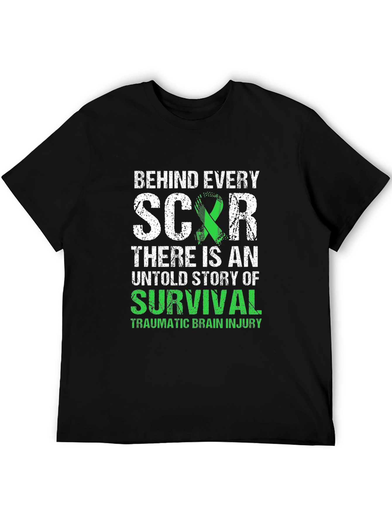 Behind Every Scar: Brain Injury Awareness T-Shirt