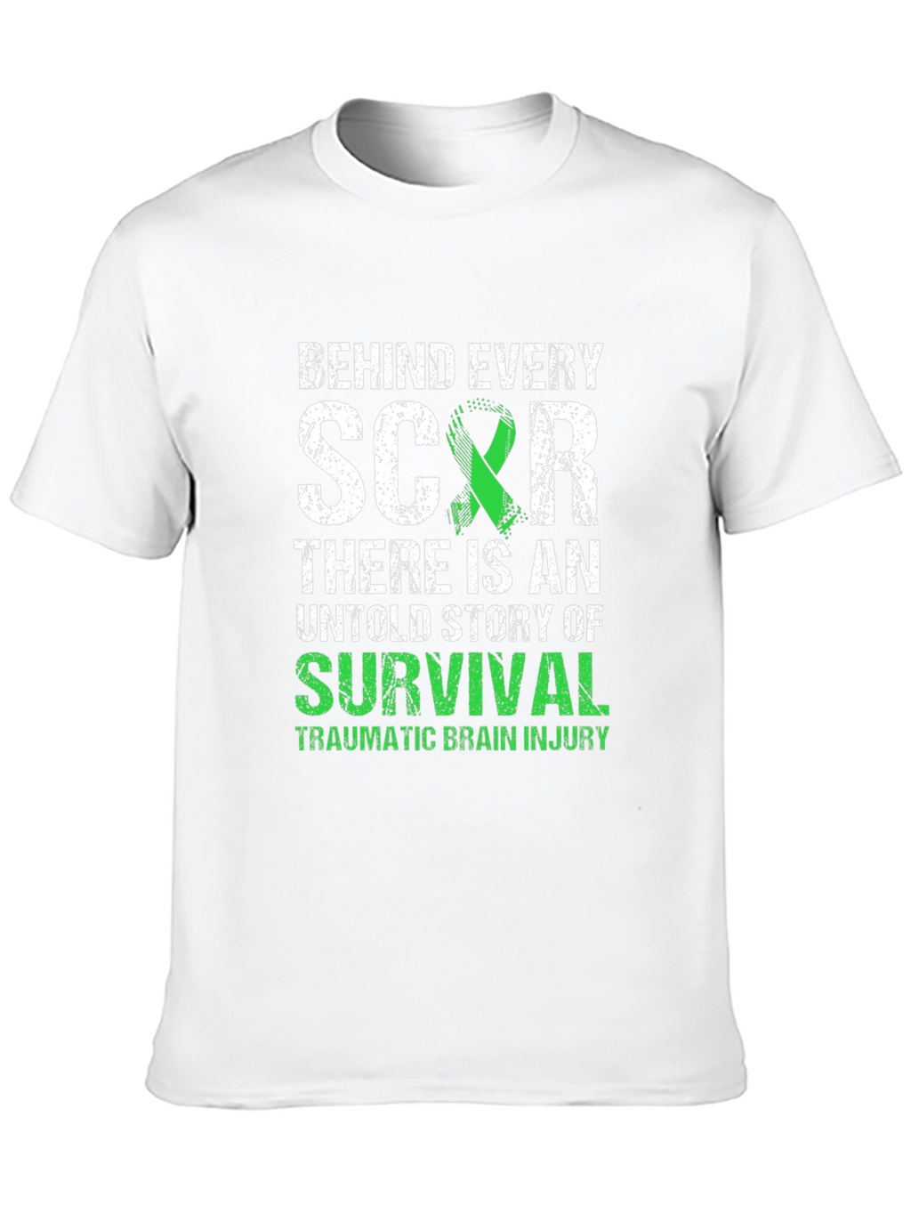 Behind Every Scar: Brain Injury Awareness T-Shirt